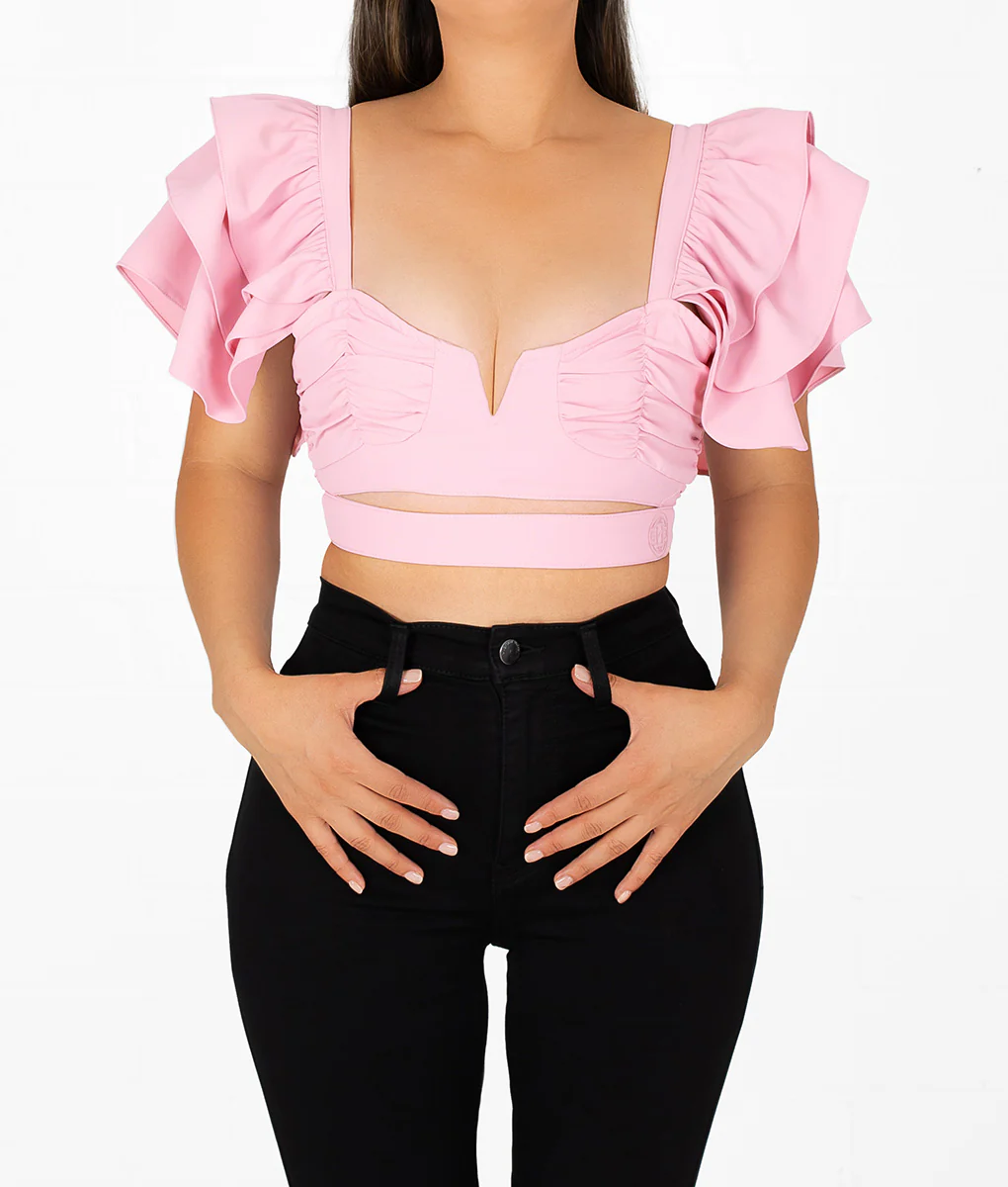 Consentida Ruffle Top - Image 3