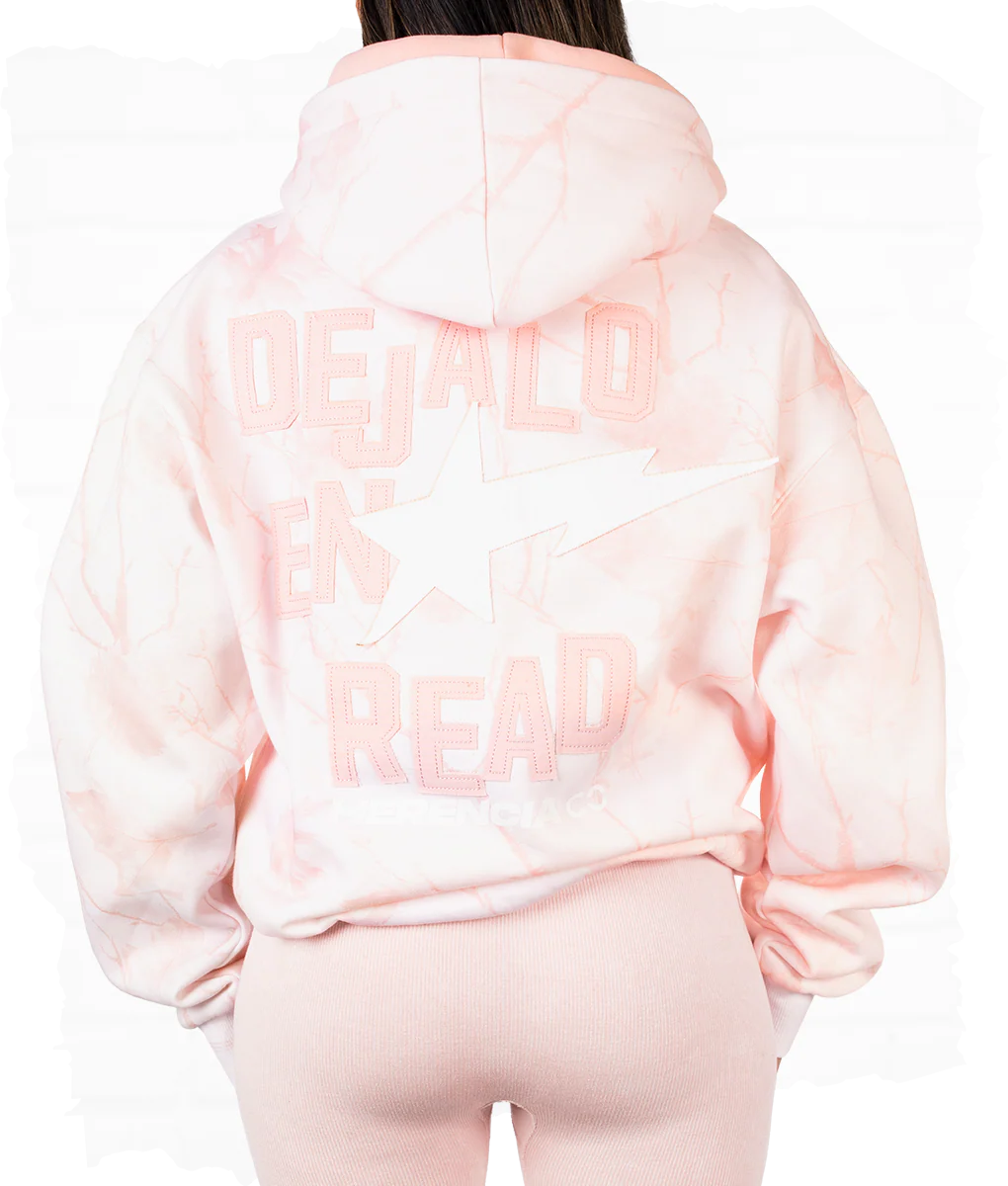 Dejalo En Read Pink Camo Hoodie - Image 3