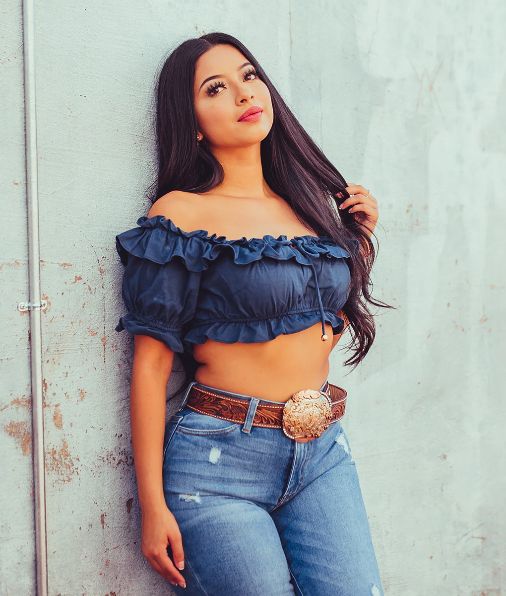 Juanita Off The Shoulder Crop Top - Image 6