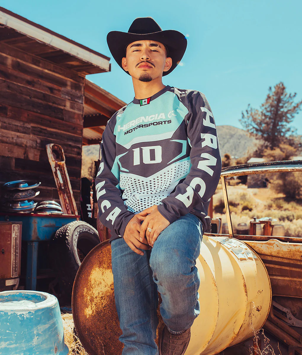 Light Blue Last Name Unisex Off-road Jersey VOL 2 - Image 5