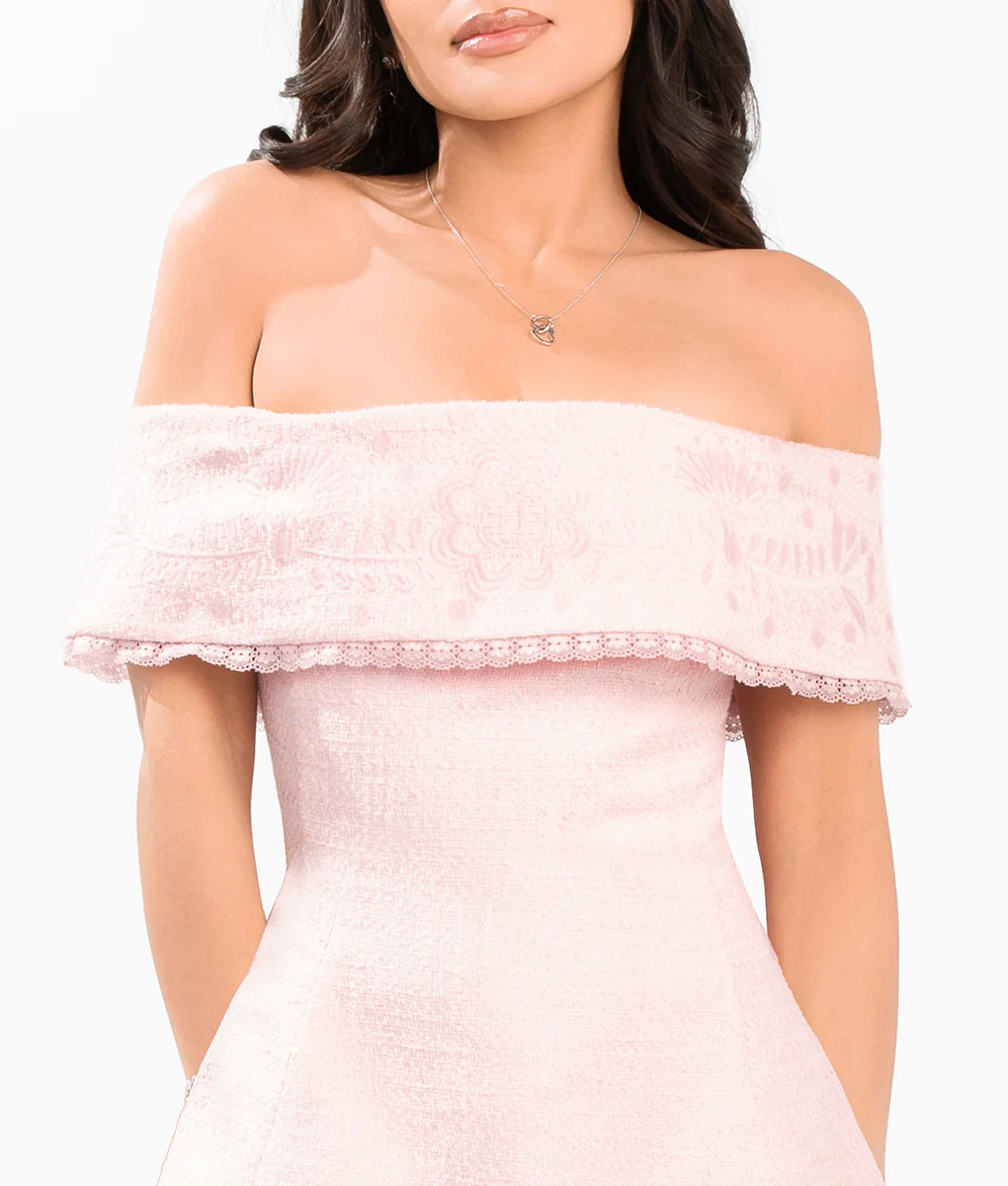 Maria Chanel Tweed Dress - Image 4