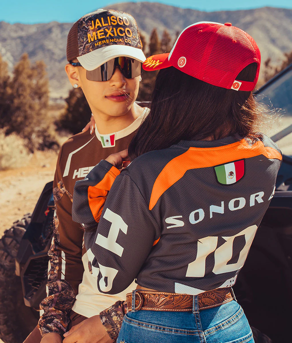 Orange & Grey Last Name Unisex Off-road Jersey VOL 2 - Image 3