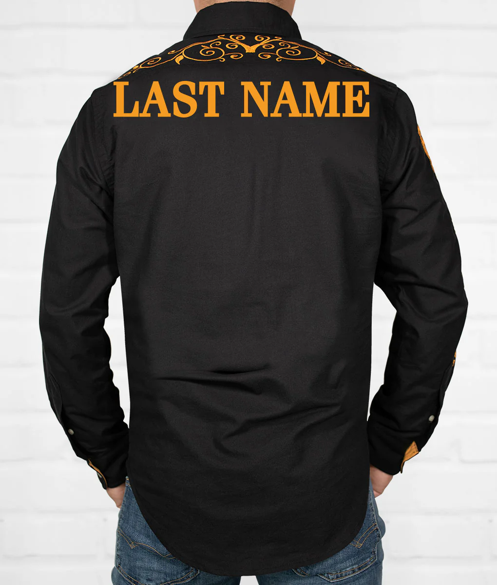 Last Name Men's Jaripeo Button-Down - Image 7