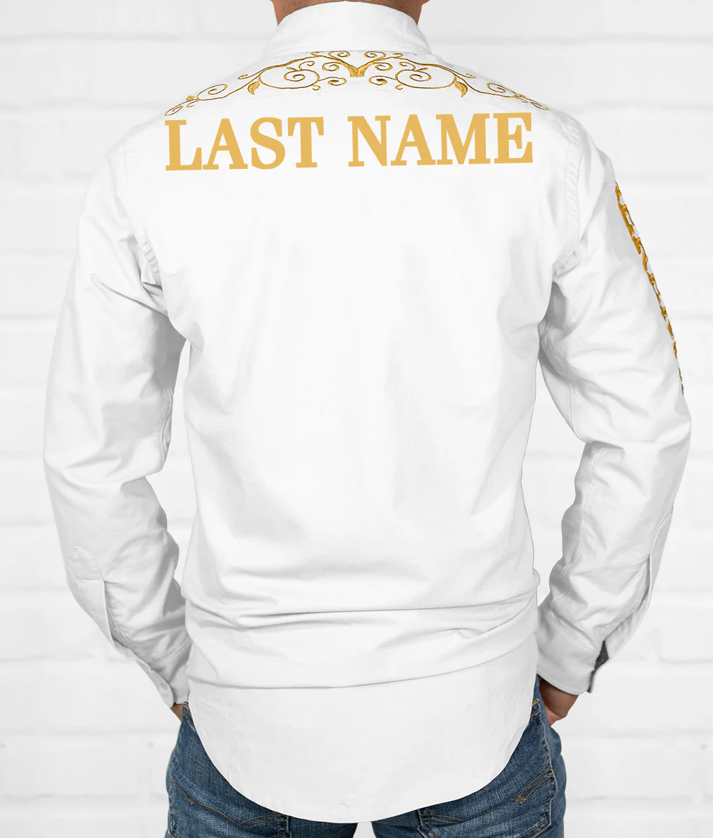 Last Name Men's Jaripeo Button-Down - Image 8