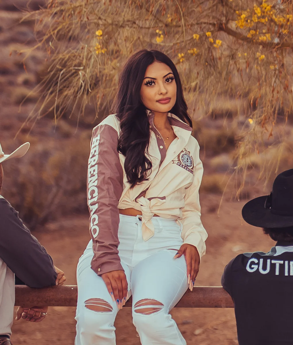 Last Name Women's Jaripeo Button-Down - Image 3