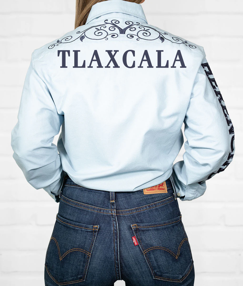 Light Blue State Women's Jaripeo Button-Down - Image 25