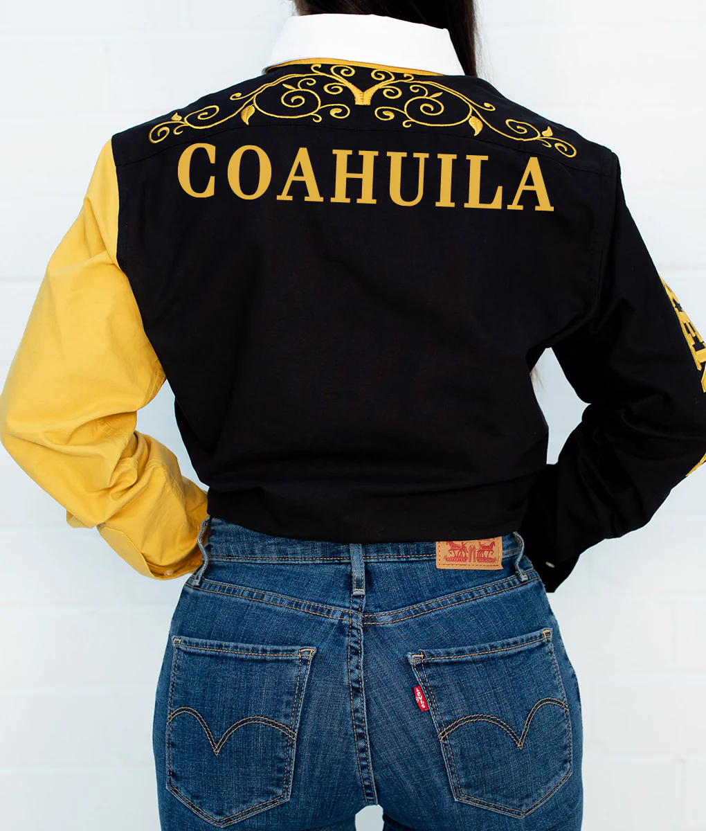 TriColor State Women's Jaripeo Button-Down - Image 6