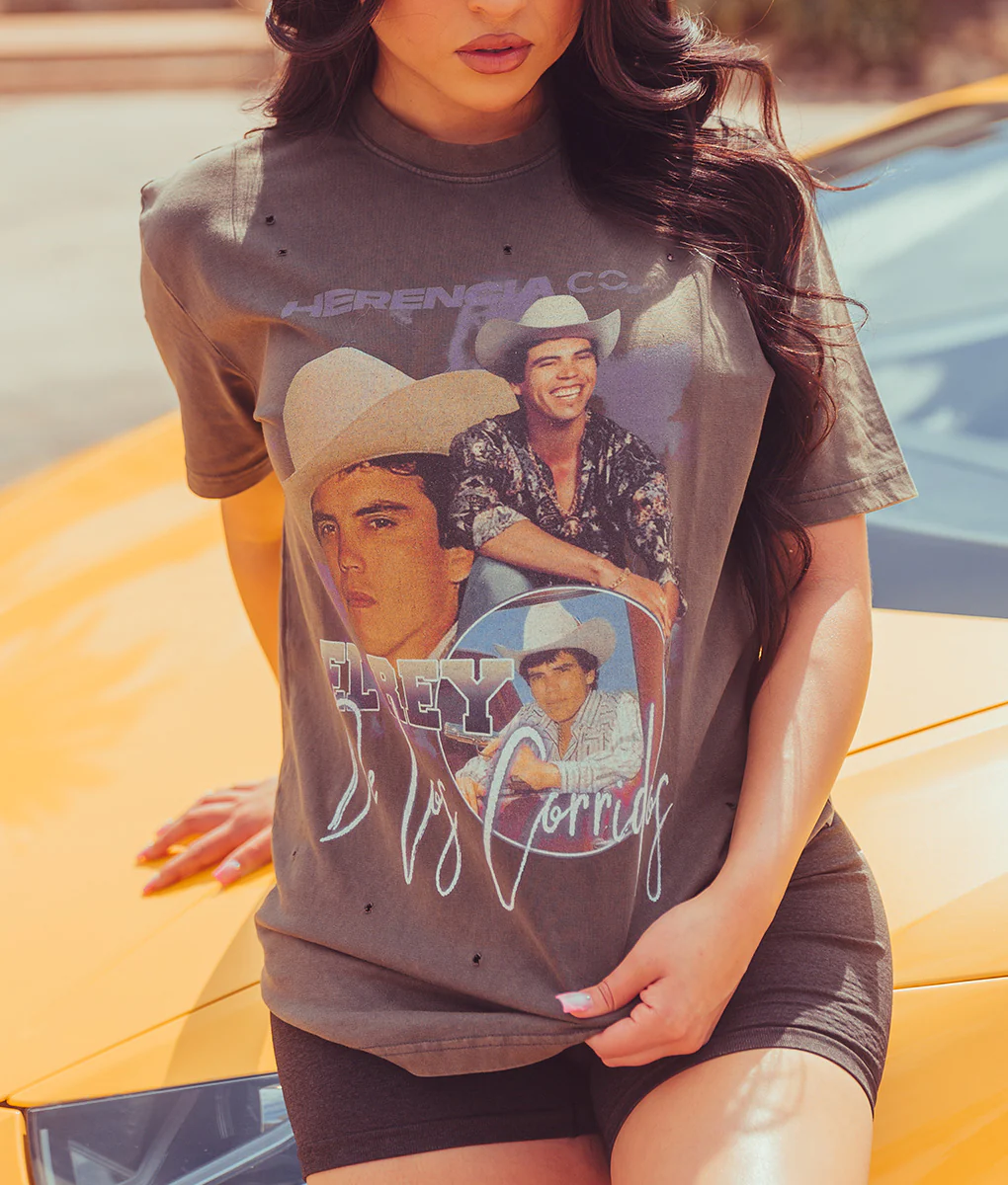Rey De Los Corridos Unisex Tee - Image 3