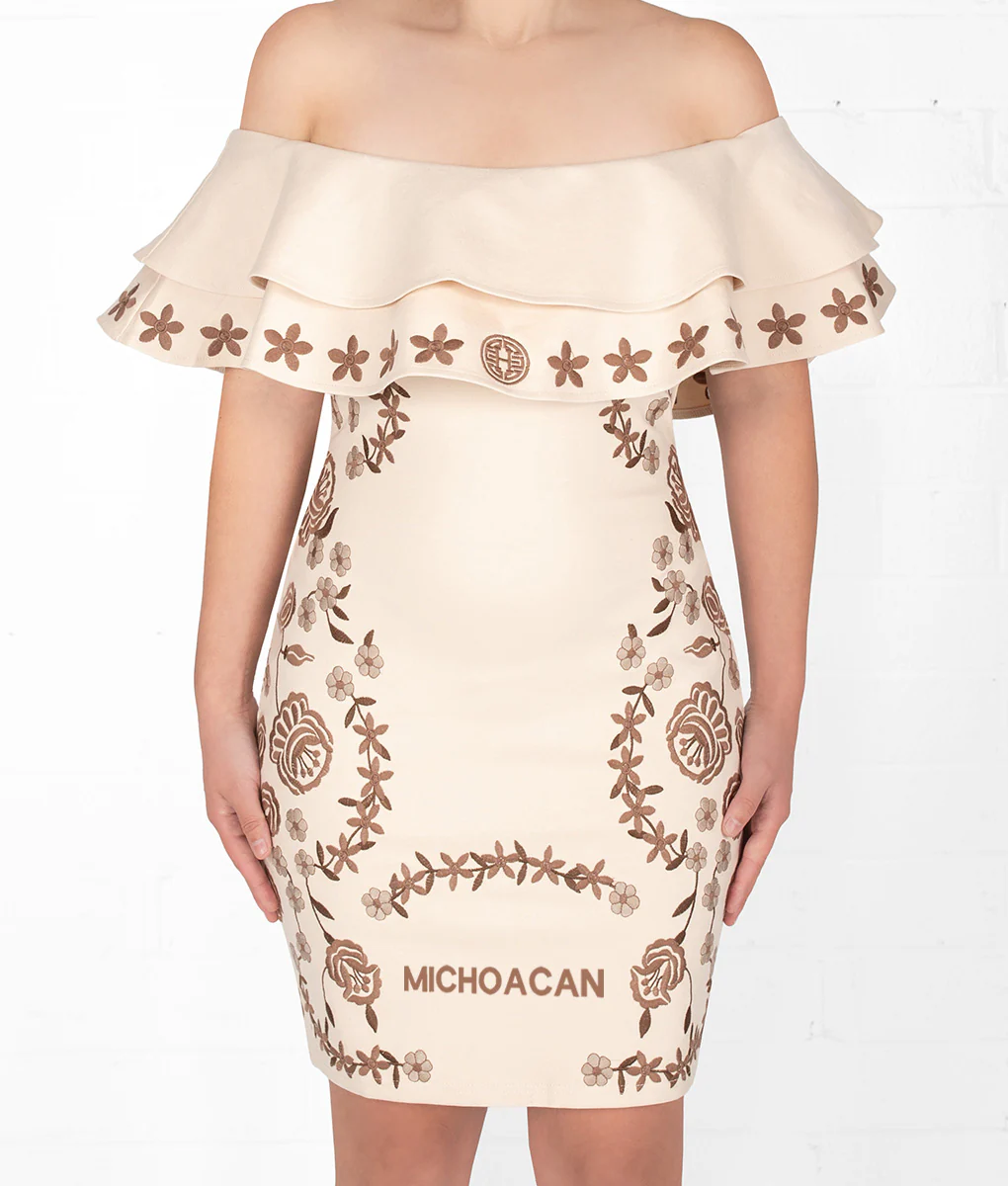State Aztec Princess Embroidered Dress Holiday Edition - Image 13