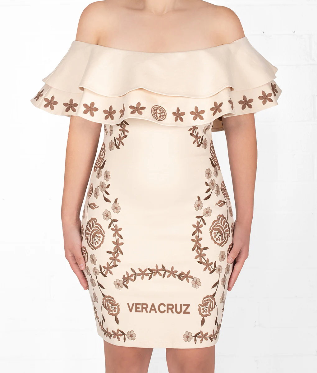 State Aztec Princess Embroidered Dress Holiday Edition - Image 27