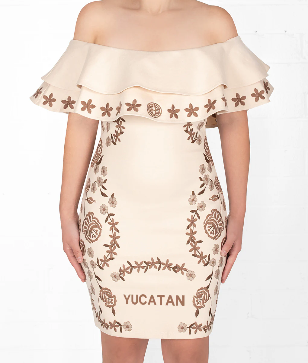 State Aztec Princess Embroidered Dress Holiday Edition - Image 28