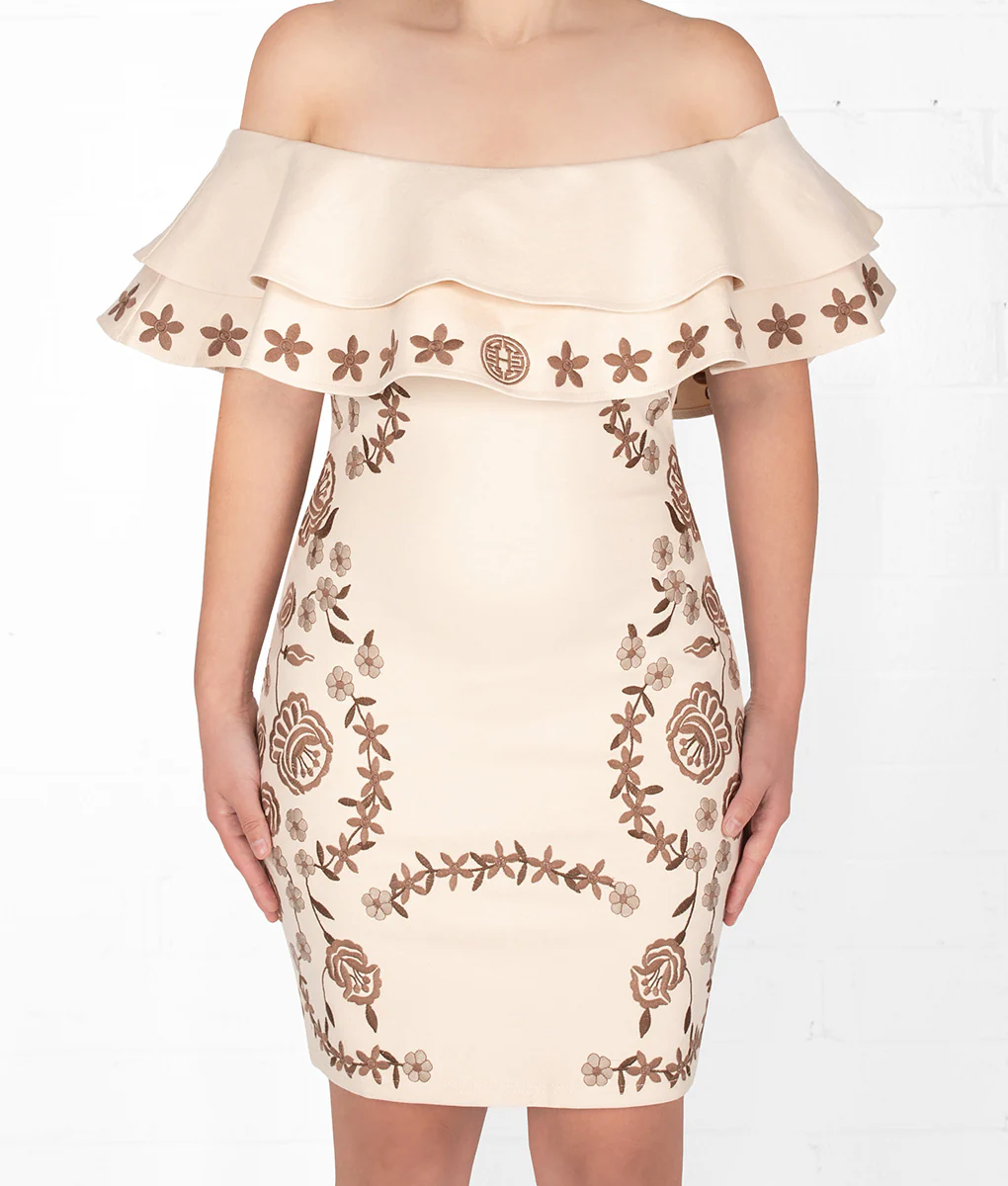 State Aztec Princess Embroidered Dress Holiday Edition - Image 30