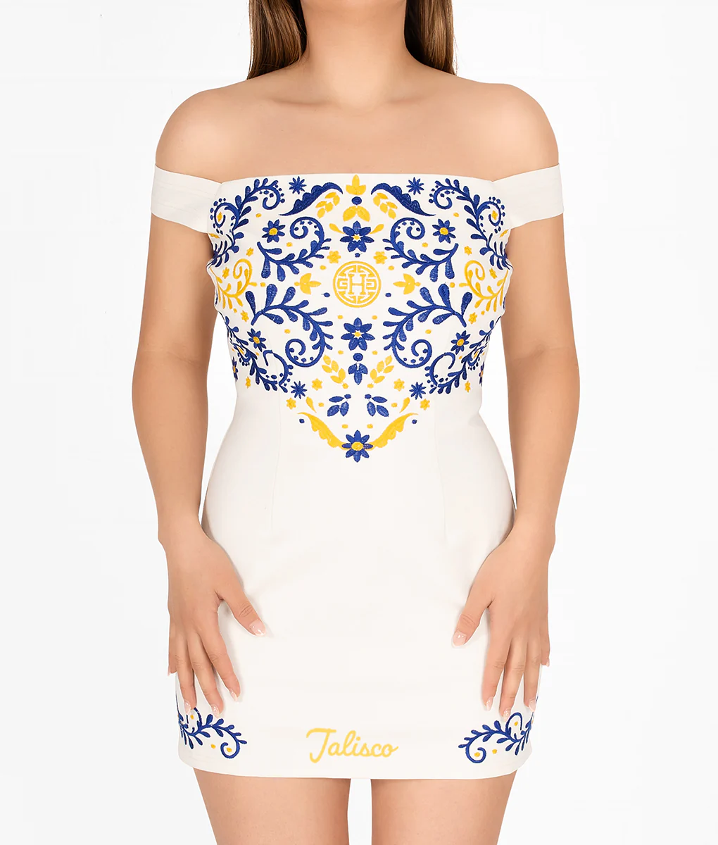State Isabel Embroidered Dress-Holiday Edition - Image 4
