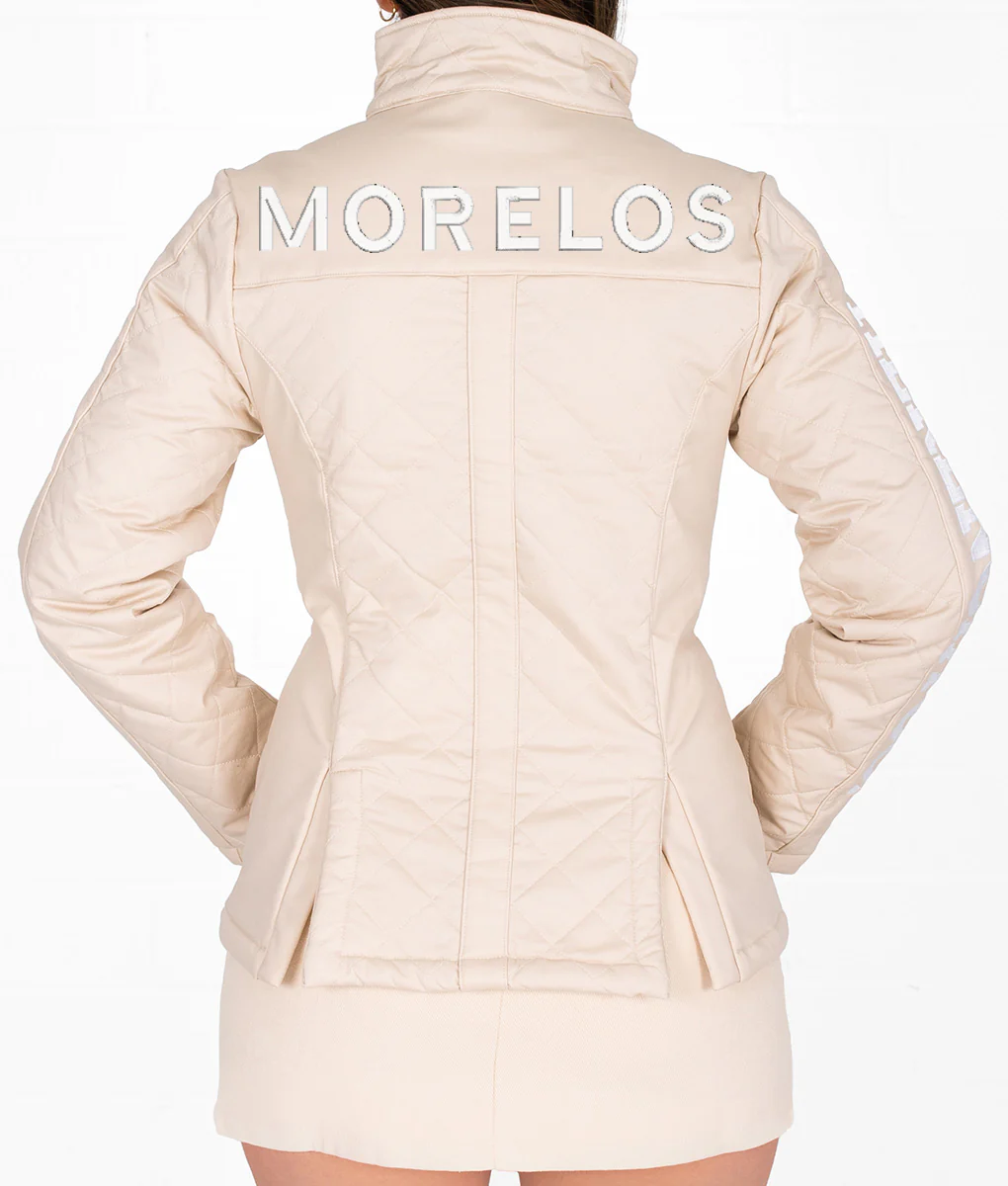 State Women's Quilted Softshell Jacket - Vanilla - Image 14