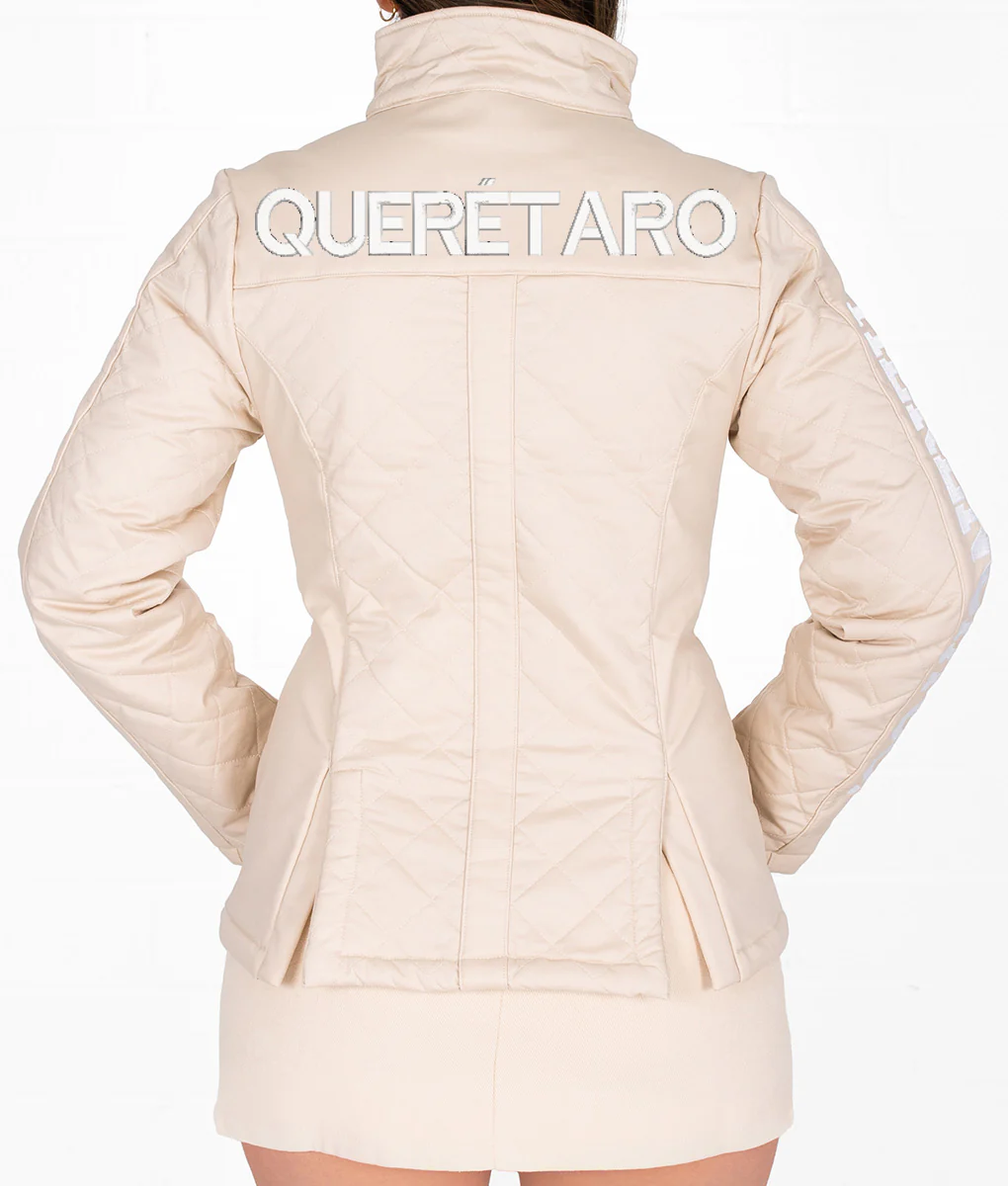 State Women's Quilted Softshell Jacket - Vanilla - Image 19