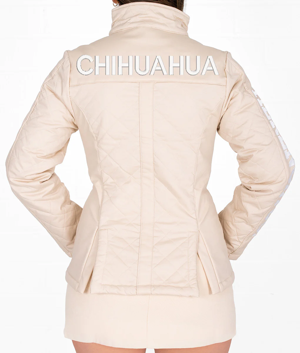 State Women's Quilted Softshell Jacket - Vanilla - Image 7