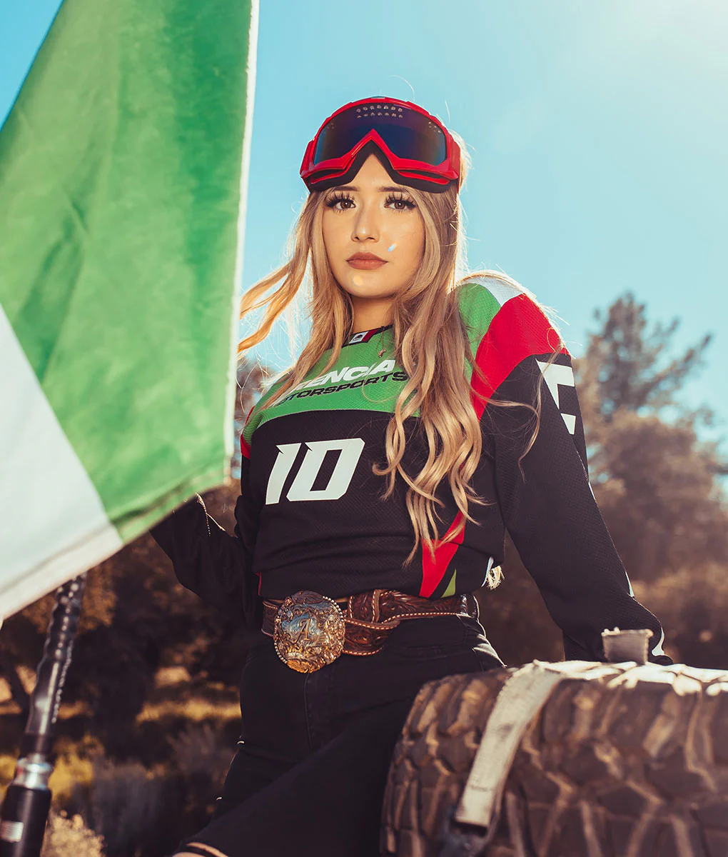 Tricolor Last Name Unisex Off-road Jersey VOL 2 - Image 3
