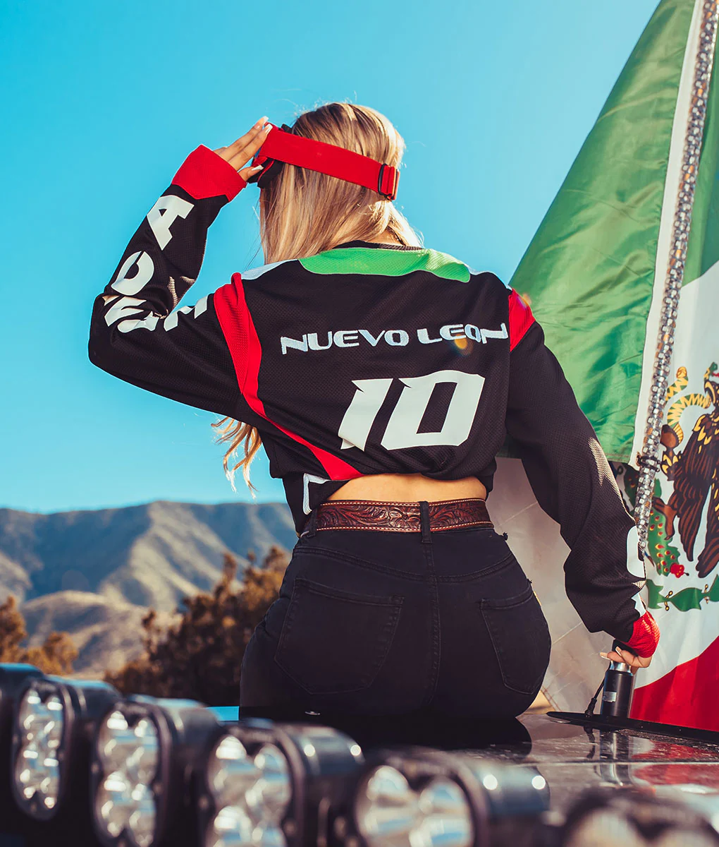 Tricolor Last Name Unisex Off-road Jersey VOL 2 - Image 4
