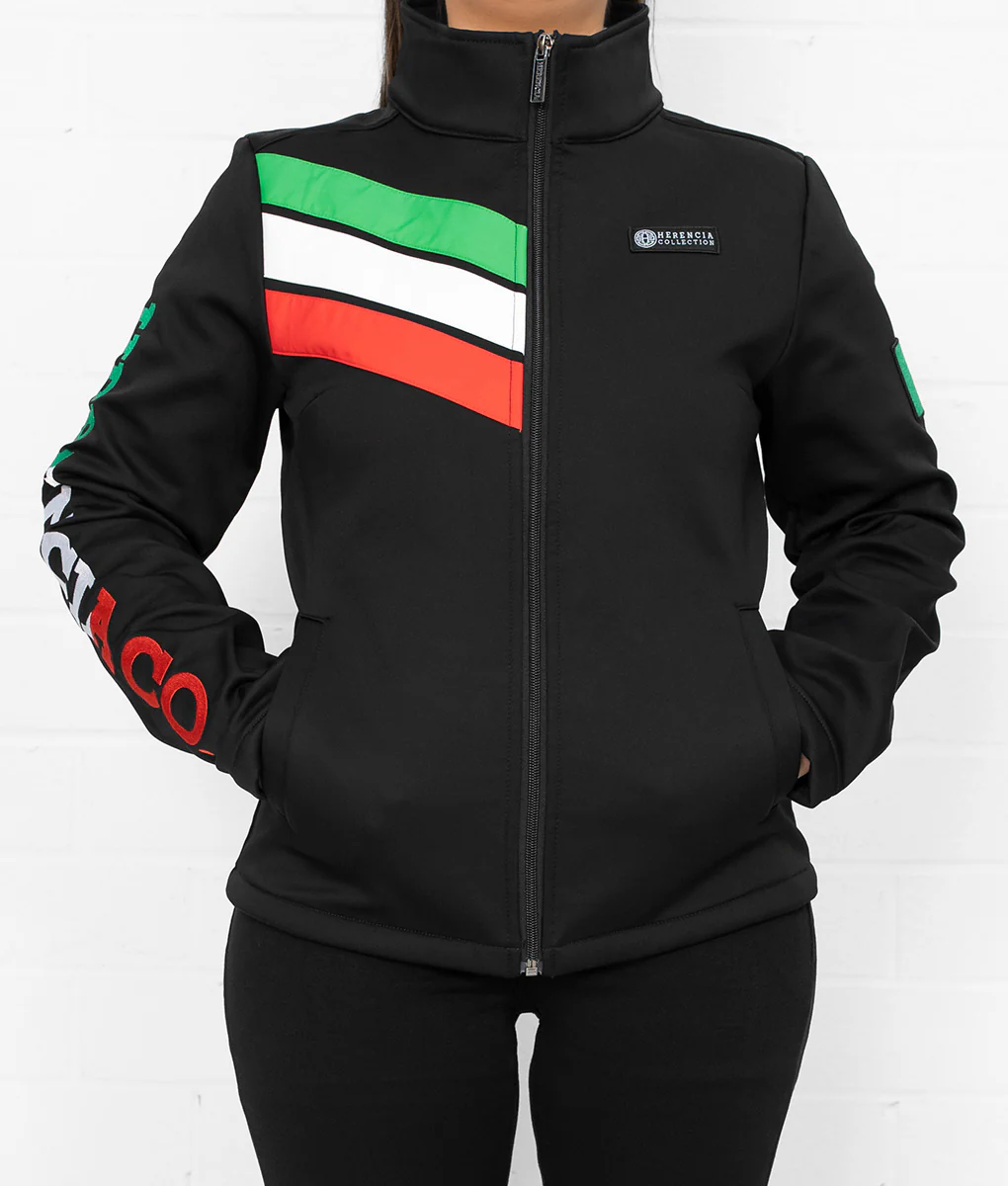 TriColor State Women's Softshell Jacket - Image 4